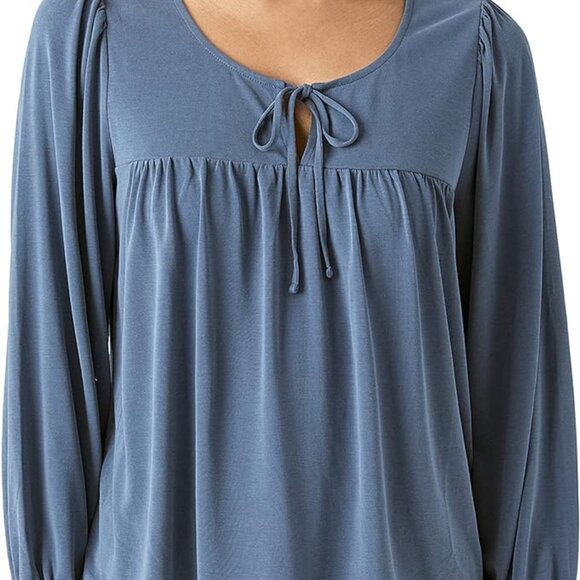 Lucky Brand Tops - Like New     Lucky Brand Womens Sandwash Tie Front Top